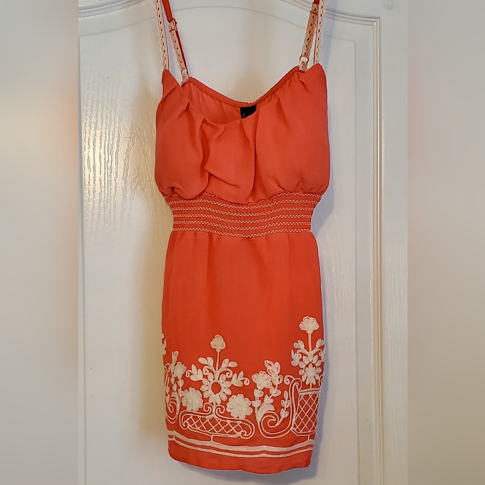NEW Heart Soul Coral Dress w/Spaghetti Straps